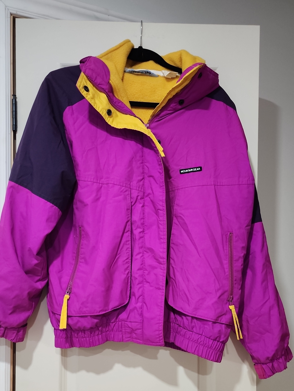 🌪1990's Mountain GEAR Colorblock Ski Jacket Womens
